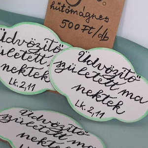 Igés hűtőmágnes  - otthon & életmód - konyhafelszerelés, tálalás - konyhai dekoráció - hűtőmágnes - Meska.hu