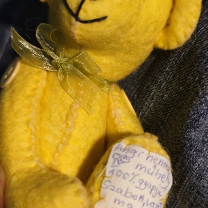  Nyárika Szabott - varrt gyapjú mackó gyűjtőknek  - játék & sport - plüssállat & játékfigura - egér - Meska.hu