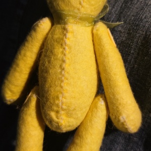  Nyárika Szabott - varrt gyapjú mackó gyűjtőknek  - játék & sport - plüssállat & játékfigura - egér - Meska.hu