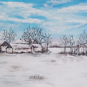 Tél és magány..... - Meska.hu