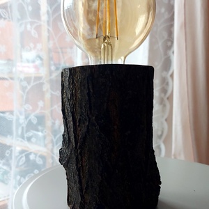 Asztali lámpa , Otthon & Életmód, Lámpa, Asztali lámpa, Famegmunkálás, MESKA