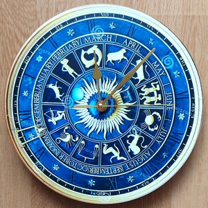 Zodiákus falióra  - otthon & életmód - dekoráció - fali és függő dekoráció - falióra & óra - Meska.hu