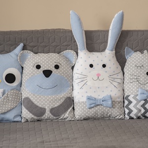 Rácsvédő állat formájú párnákból. - otthon & életmód - babaszoba, gyerekszoba - rácsvédő & baldachin - Meska.hu Rácsvédő állat formájú párnákból. - otthon & életmód - babaszoba, gyerekszoba - rácsvédő & baldachin - Meska.hu