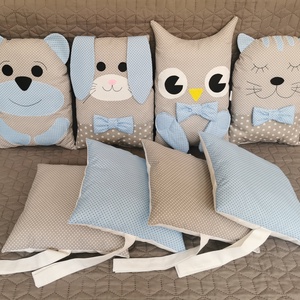 Rácsvédő állat formájú párnákból. - otthon & életmód - babaszoba, gyerekszoba - rácsvédő & baldachin - Meska.hu Rácsvédő állat formájú párnákból. - otthon & életmód - babaszoba, gyerekszoba - rácsvédő & baldachin - Meska.hu