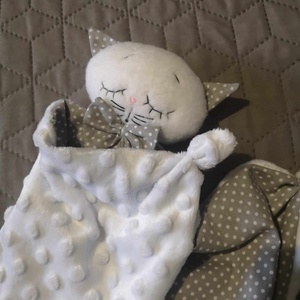  Cica Szundikendő. Textil cica - Meska.hu
