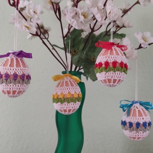 Tulipános húsvéti tojás - Meska.hu