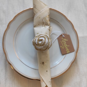 Szalvétagyűrű 3 in 1, Esküvő, Meghívó & Kártya, Ültetési rend, , MESKA