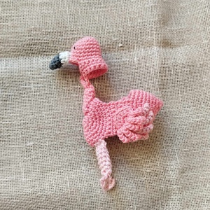 Flamingó jelmez öltöztethető kisegérhez - Meska.hu