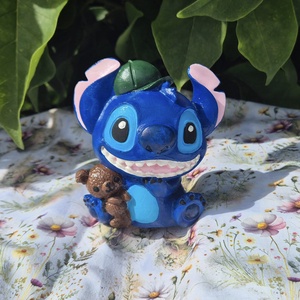 Stitch dekoráció, Otthon & Életmód, Dekoráció, Dísztárgy, Gipszöntés, Festett tárgyak, MESKA