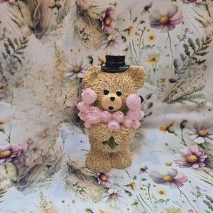 Tulipános mackó - Meska.hu