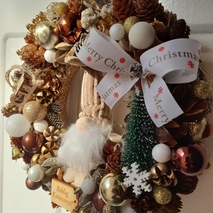 Adventi kopogtató - karácsony - adventi díszek - adventi ajtódísz - Meska.hu