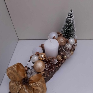 Adventi asztaldísz - karácsony - adventi díszek - adventi asztaldísz - Meska.hu