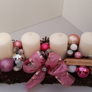 Adventi asztaldísz - karácsony - adventi díszek - adventi asztaldísz - Meska.hu