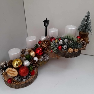 Adventi asztaldísz - Meska.hu