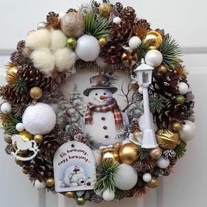 Adventi kopogtató - karácsony - adventi díszek - adventi ajtódísz - Meska.hu