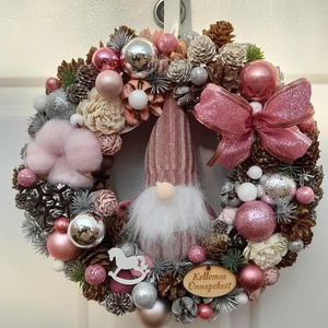 Adventi kopogtató - karácsony - adventi díszek - adventi ajtódísz - Meska.hu