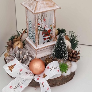 Adventi asztaldísz - karácsony - adventi díszek - adventi asztaldísz - Meska.hu