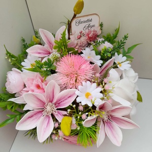 Virágkosár - Meska.hu