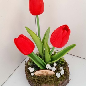 Tulipán csokor - Meska.hu