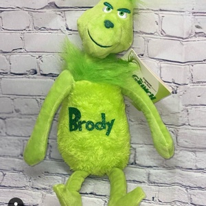 Névreszóló grincs plüss, egyedi feliratos plüss - játék & sport - plüssállat & játékfigura - plüss mesefigurák - Meska.hu