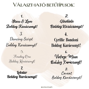 PIKTOGRAMMOS EGYEDI FELIRATOS KARÁCSONYI GÖMB PIROS 8 cm (808gomb) - karácsony - karácsonyi lakásdekoráció - karácsonyfadíszek - Meska.hu