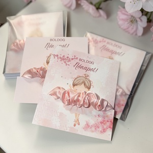 Nőnapi ajándék hajgumival, Ruha & Divat, Hajdísz & Hajcsat, Hajgumi, Papírművészet, MESKA