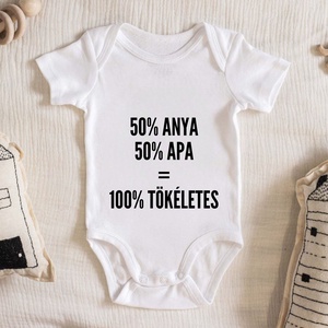 50% anya 50% apa 100% tökéletes body, Játék & Sport, Baba & babaház, Babaruha, babakellék, Decoupage, transzfer és szalvétatechnika, MESKA