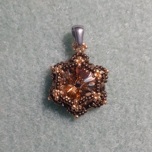 CSillagfény - gyöngymedál - Meska.hu