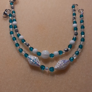 tengerpatri emlék 2. - gyöngy karkötőszett - Meska.hu