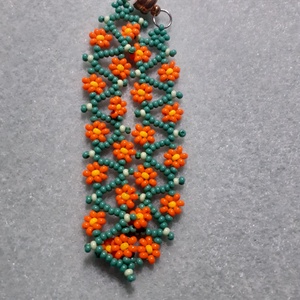 Csupa virág - gyöngykarkötő - ékszer - karkötő - gyöngyös karkötő - Meska.hu