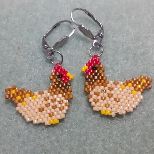 Pipi - gyöngy fülbevaló - Meska.hu