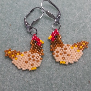 Pipi - gyöngy fülbevaló - ékszer - fülbevaló - lógó fülbevaló - Meska.hu