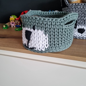 Maci kosár - otthon & életmód - tárolás & rendszerezés - tárolókosár - Meska.hu