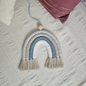 Makramé szivárvány  - Meska.hu