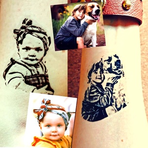 Egyedi stílusú, különleges ideiglenes tetkók - Lemosható tetoválások kedvenc fényképeidről - Tattoo, kamutetkó - otthon & életmód - papír, írószer - matrica, matrica csomag - Meska.hu