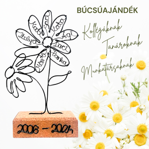 Nyugdíjas búcsúztató ajándék kolléganőknek, munkatársaknak - Munkahely váltás - Közös búcsúajándék távozó kollégának  - otthon & életmód - dekoráció - dísztárgy - Meska.hu