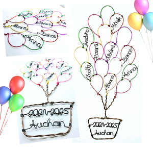 Hőlégballon - Búcsúztató ajándék nyugdíjas és munkahelyet váltó kollégának, munkatársaknak - Munkahelyváltás  - otthon & életmód - dekoráció - dísztárgy - Meska.hu