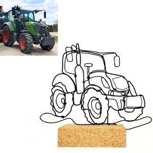 Egyedi szobor drótból fénykép alapján - kreatív ajándékötlet férfiaknak - autó, motor, sport, hobby, család, gyerekek - otthon & életmód - dekoráció - dísztárgy - Meska.hu