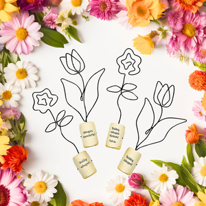 Kis drótvirágok hölgyeknek, kislányoknak, ovisoknak- Nőnapra szeretettel - Tulipán, rózsa - egyedi nőnapi ajándékötlet - otthon & életmód - dekoráció - virágdekoráció - virágdíszek - asztali virágdísz - Meska.hu