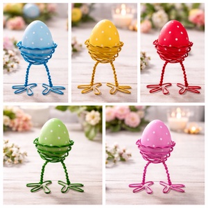 Húsvéti tojástartó � Vidám, színes tavaszi dekoráció és asztaldísz - Arany, kék, piros, pink és zöld színek - ajándék - otthon & életmód - dekoráció - asztal és polc dekoráció - asztaldísz - Meska.hu