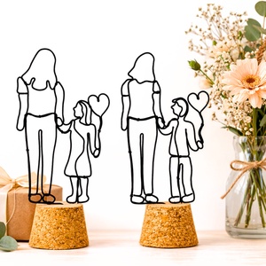 Egyedi, személyre szabható Anyák napi ajándék édesanyának, nagymamának, keresztanyának - Anyák napjára szeretettel - otthon & életmód - dekoráció - dísztárgy - Meska.hu