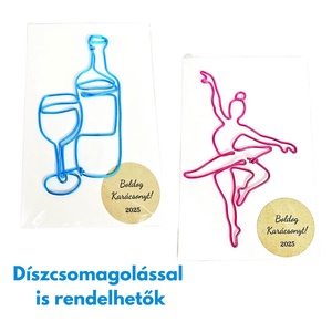 Egyedi karácsonyfadíszek drótból BÁRMILYEN formával - Személyre szóló karácsonyi ajándék férfiaknak, nőknek karácsonyra - karácsony - karácsonyi lakásdekoráció - karácsonyfadíszek - Meska.hu