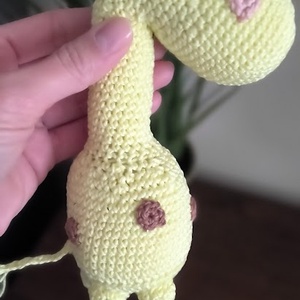 Horgolt, amigurumi zsiráf - játék & sport - plüssállat & játékfigura - zsiráf - Meska.hu