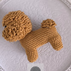 Horgolt, amigurumi uszkár-kutyus - játék & sport - plüssállat & játékfigura - kutya - Meska.hu