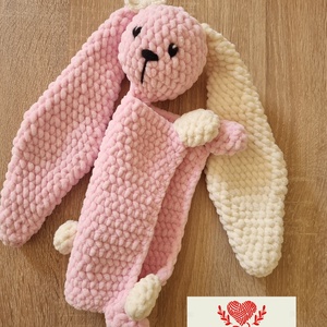 Nyuszis szundikendő - Meska.hu