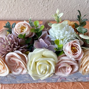 Virágos asztaldisz  - otthon & életmód - dekoráció - virágdísz és tartó - csokor & virágdísz - Meska.hu