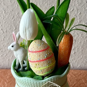 Húsvéti tulipános asztaldíszek - Meska.hu