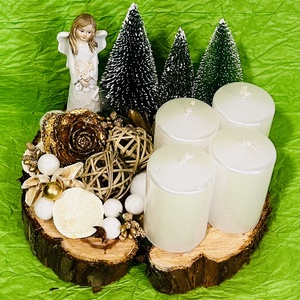 Adventi asztaldisz, Karácsony, Adventi díszek, Adventi asztaldísz, , MESKA