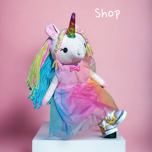 Parajdi sóbabák Unikornis , Játék & Sport, Baba & babaház, Öltöztethető baba, Baba-és bábkészítés, MESKA