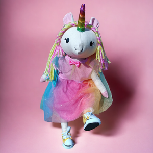 Parajdi sóbabák Unikornis  - játék & sport - baba & babaház - öltöztethető baba - Meska.hu